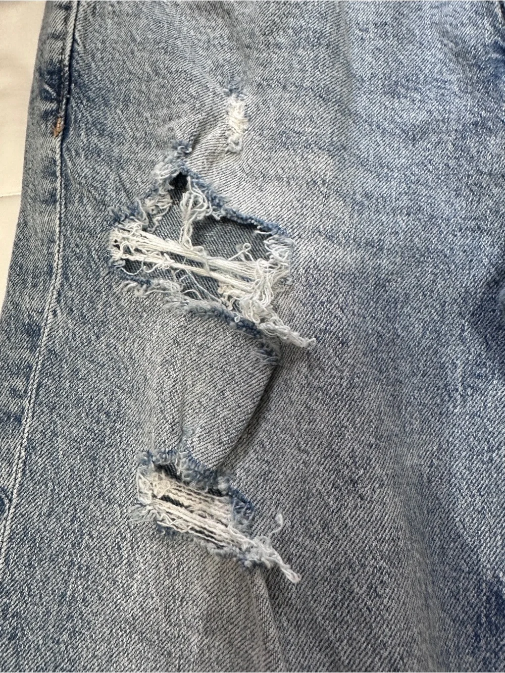 NWT Aeropostale Light Wash Distressed flare-Leg Jeans - Picture 9 of 11